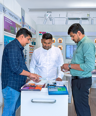 Team collaboration at Kutch Color Bank